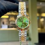 CCL Factory ROLEX 2836 Automatic Movement Green Yellow Watch